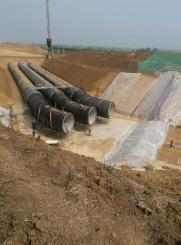 為河南省城鎮(zhèn)引水工程提供30公里PCCP管材